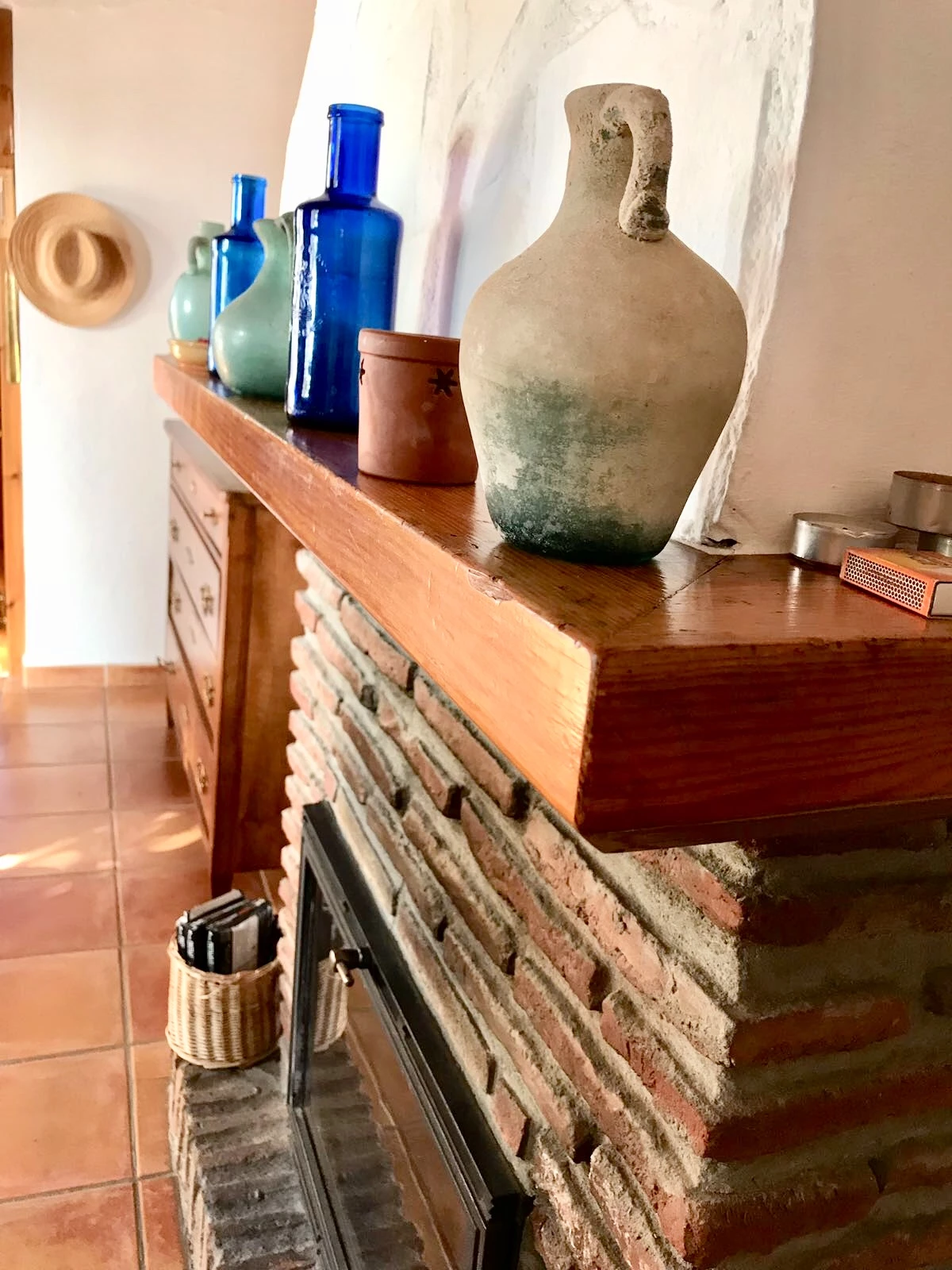 Casa rural con chimenea en Málaga - Rosas Cantares